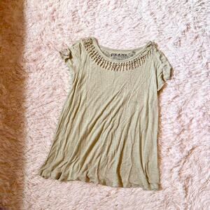 Buffalo Jeans Distressed Raw Y2K Festival Hipster Grunge Edgy Punk Rugged Top